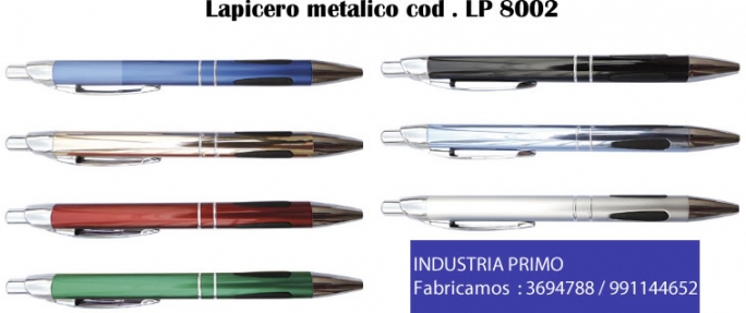 Lapicero metálico cod . LP 8002 