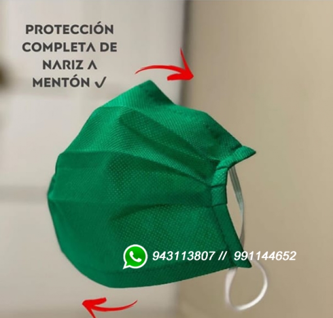 Mascarilla 3 pliegues