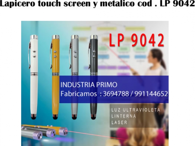 Lapicero touch screen y metalico cod.LP 9042