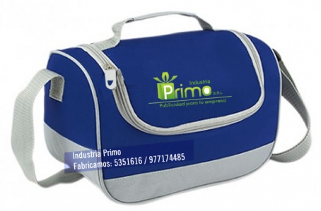 Lonchera azul con plomo