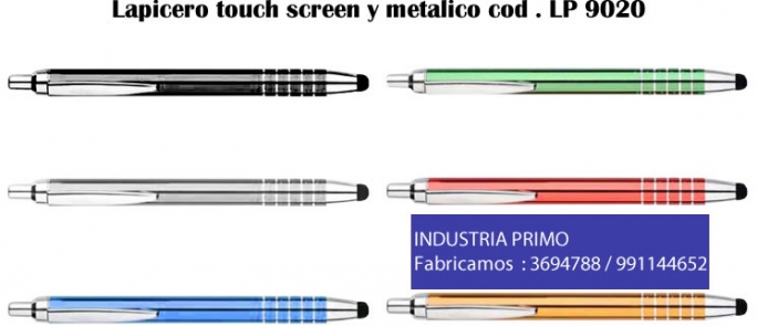 Lapicero touch screen y metálico cod . LP 9020 