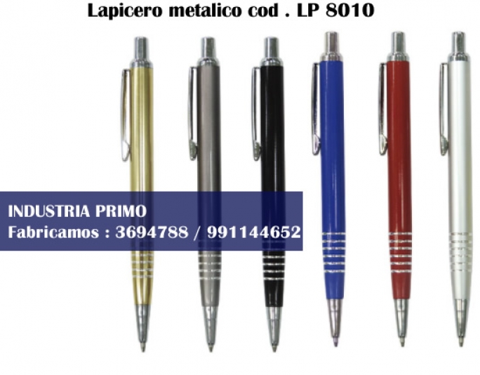 Lapicero metal cod. LP 8010 grabado con su logo