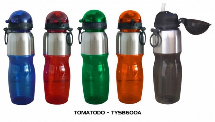 Tomatodo de plastico y metal 600A