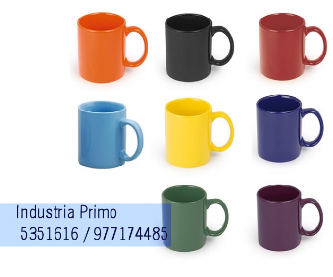Taza Publicitaria Clásica de colores