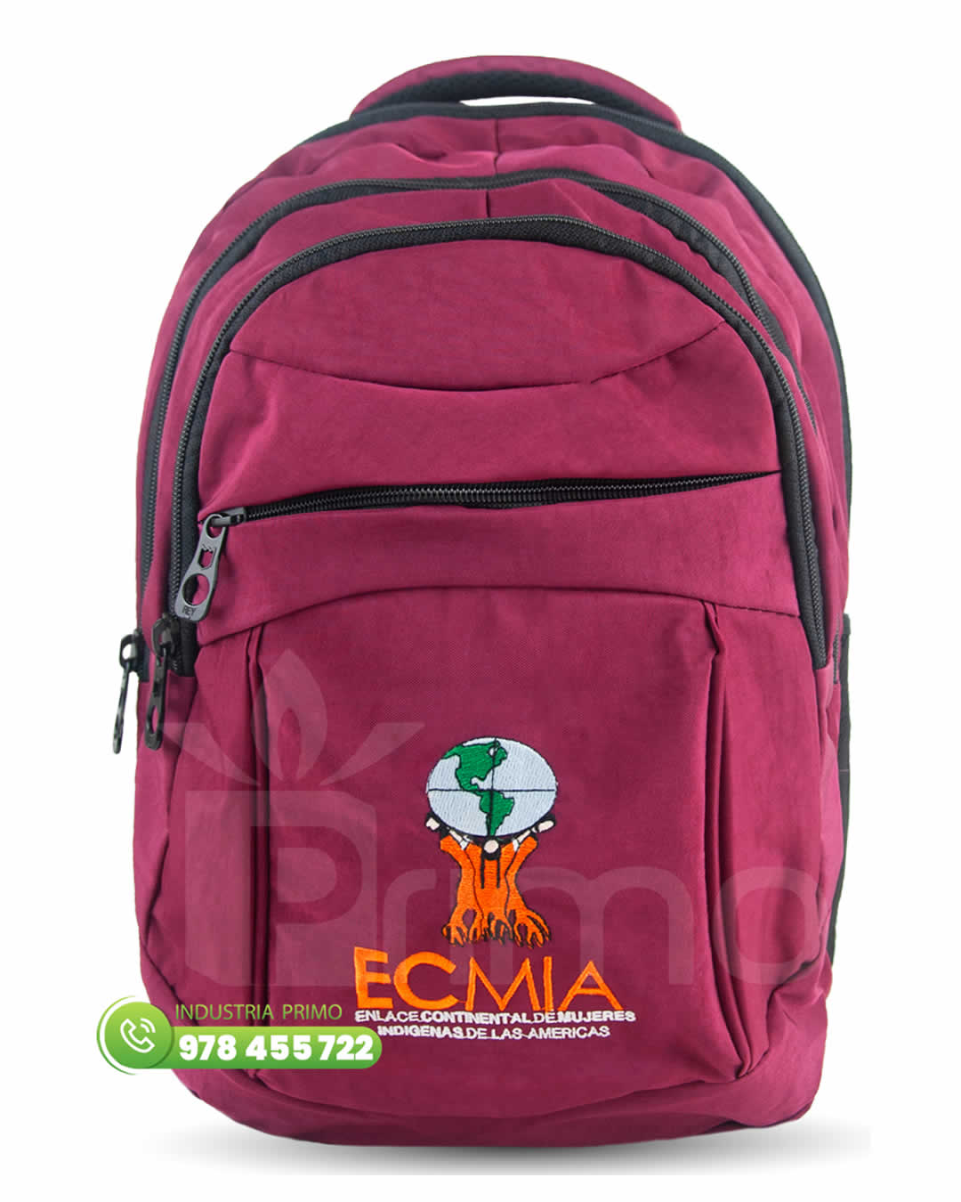 Mochila institucional ECMA