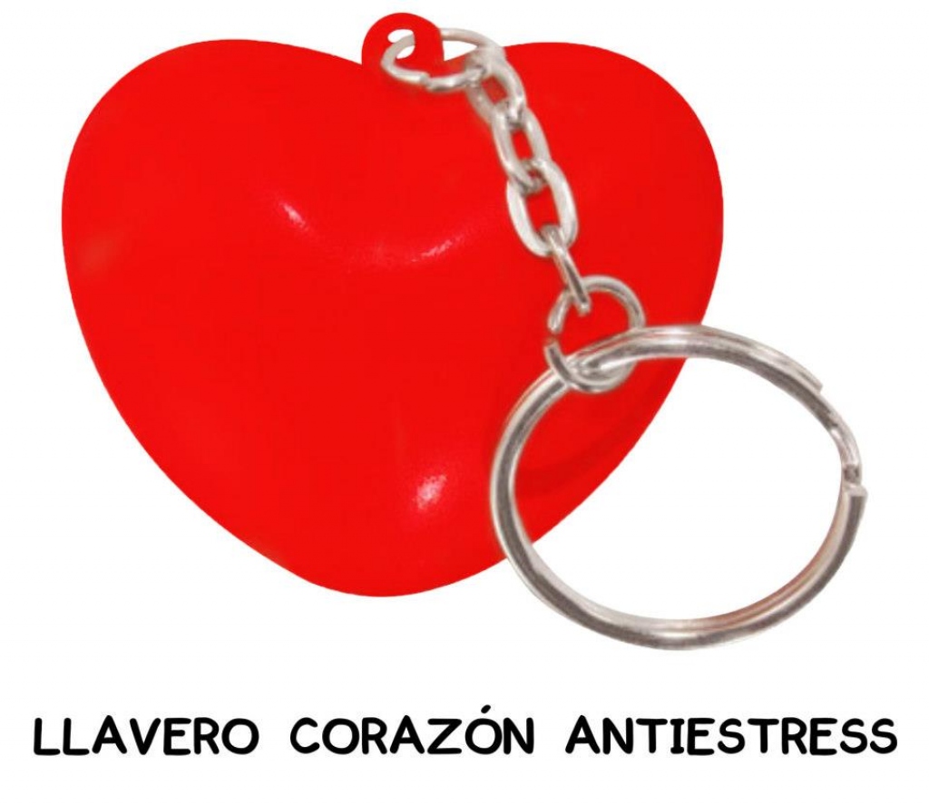 Llavero CorazÃ³n Anti estrÃ©s